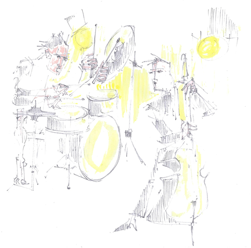 Cartoon: jazz (medium) by herranderl tagged burghausen