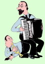 Cartoon: Musicians (small) by Barcarole tagged musicians