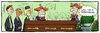 Cartoon: Embarrassing (small) by Goodwyn tagged funeral,clown,flowers,casket,death,wake
