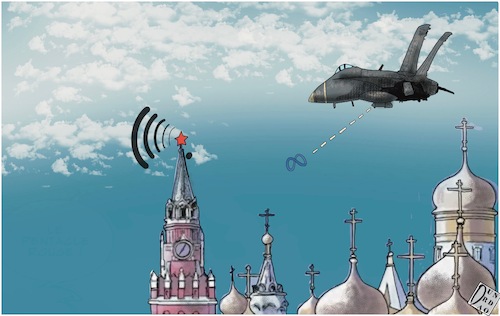 Cartoon: Meta contro putin (medium) by Christi tagged meta,facebook,putin,ucraina,mosca