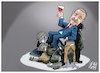 Cartoon: Il gioco di Erdogan (small) by Christi tagged erdogan,ankara,idlib,siria,europa