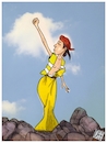 Cartoon: La rivoluzione dei gilet gialli (small) by Christi tagged francia gilet gialli
