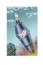 Cartoon: Pace in bilico (small) by Christi tagged putin,ucraina,russia,missili,balistici
