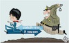 Cartoon: Prova a prendermi (small) by Christi tagged leader,catalano,puigdemont,spagna,estradizione