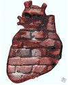 Cartoon: The wall (small) by Christi tagged wall