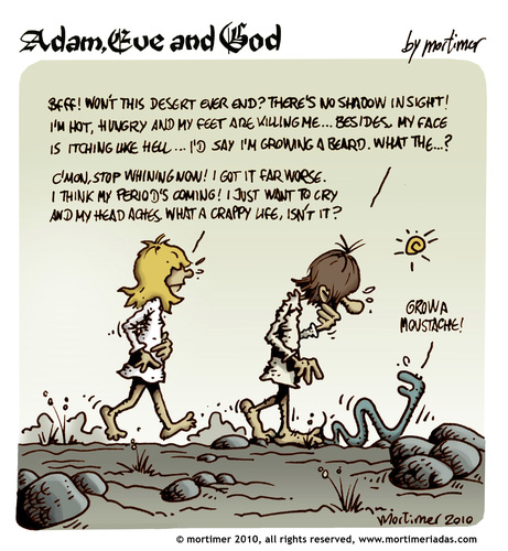 Adam Eve and God 40