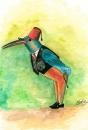 Cartoon: Alcedo atthis (small) by menekse cam tagged birds