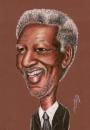 Cartoon: Freeman (small) by menekse cam tagged portrait