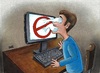 Cartoon: Internet censorship2 (small) by menekse cam tagged internet,censorship,turkey,prohibits,freedom,twitter,facebook,websites,sansür,abdullah,gül,özgürlük,yasaklar