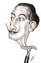 Cartoon: Salvador_Dali (small) by menekse cam tagged salvador,domingo,felipe,jacinto,dali,domenech,spanish,surrealist,painter