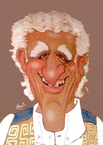 Cartoon: Caricatura de um amigo. (medium) by Joe Bonfim tagged caricatura,caricature,portrait,charge