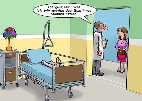 Im Krankenhaus