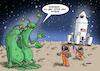 Cartoon: Aliens (small) by Joshua Aaron tagged astronauten,aliens,ausserirdische,planeten,raumfahrt