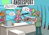 Cartoon: Angel Flachwitz (small) by Joshua Aaron tagged angler,fischen,haken,fischerei