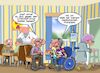 Cartoon: Corona Impfung (small) by Joshua Aaron tagged altersheim,risikopatienten,corona,covid,pandemie,impfung,pfizer,biontech