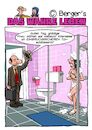 Cartoon: Einbruchssicher (small) by Chris Berger tagged einbruchssicher,verkäufer,türschloss,bad,dusche