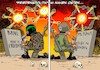 Cartoon: Friede im Nahen Osten (small) by Joshua Aaron tagged israel,palästina,gaza,juden,araber,peace