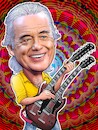 Cartoon: Jimmy Page (small) by Chris Berger tagged jimmy,page,led,zeppelin,gitarre