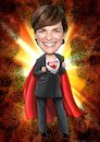 Cartoon: Pamela Rendi Wagner (small) by Joshua Aaron tagged superwoman,pamela,rendi,wagner