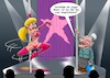 Cartoon: Pole Dance (small) by Joshua Aaron tagged tabledance,poledance,striplokal,kurzsichtig,altes,weiblein,alte,frau,stripperin,buslinie,strassenbahn