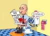 Cartoon: Putin versus UNO (small) by Joshua Aaron tagged putin,ukraine,menschenrechte,krieg,uno,proteste,antonio,guterres