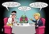 Cartoon: Verschwörungstheoretiker (small) by Joshua Aaron tagged elvis,trump,alien,ufo,biden,wahl,usa,pandemie,corona,verschwörungstheorie,aluhut