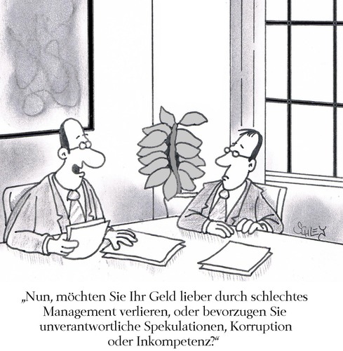 Cartoon: Bevorzugt (medium) by Karsten Schley tagged wirtschaft,business,wirtschaftskrise,management,investitionen,spekulation,geld,anlagen,korruption,wirtschaftskriminalität,wirtschaft,business,wirtschaftskrise,management,investitionen,spekulation,geld,anlagen,korruption,wirtschaftskriminalität