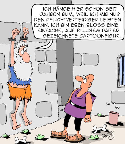 Cartoon: Billig (medium) by Karsten Schley tagged justiz,reichtum,armut,rechtsprechung,anwälte,kosten,einkommen,cartoons,gefängnisse,kapitalismus,gesellschaft,justiz,reichtum,armut,rechtsprechung,anwälte,kosten,einkommen,cartoons,gefängnisse,kapitalismus,gesellschaft