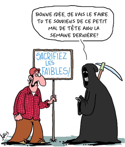 Cartoon: Bonne Idee (medium) by Karsten Schley tagged coronavirus,covid19,politique,complots,stupidite,egoisme,fake,news,internet,facebook,societe,coronavirus,covid19,politique,complots,stupidite,egoisme,fake,news,internet,facebook,societe