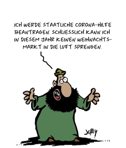 Cartoon: Corona-Hilfe (medium) by Karsten Schley tagged corona,wirtschaft,unterstützung,business,religion,terrorismus,islam,islamismus,politik,coronahilfe,justiz,gesellschaft,corona,wirtschaft,unterstützung,business,religion,terrorismus,islam,islamismus,politik,coronahilfe,justiz,gesellschaft