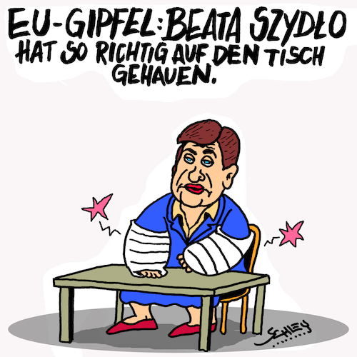 Cartoon: Draufhauen (medium) by Karsten Schley tagged eu,polen,beata,szydlo,politik,pis,kindergarten,demokratie,ratspräsidentschaft,wahlen,benehmen,parteipolitik,gesellschaft,eu,polen,beata,szydlo,politik,pis,kindergarten,demokratie,ratspräsidentschaft,wahlen,benehmen,parteipolitik,gesellschaft