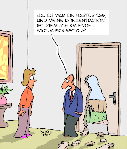 Cartoon: Ein harter Tag (medium) by Karsten Schley tagged jobs,business,arbeit,arbeitsbelastung,karriere,motivation,leistung,leistungsfähigkeit,konzentration,wirtschaft,jobs,business,arbeit,arbeitsbelastung,karriere,motivation,leistung,leistungsfähigkeit,konzentration,wirtschaft