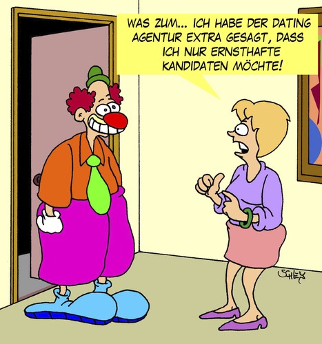 Cartoon: Ernsthaft (medium) by Karsten Schley tagged dating,datingagentur,partnervermittlung,liebe,männer,frauen,beziehungen,dating,datingagentur,partnervermittlung,liebe,männer,frauen,beziehungen