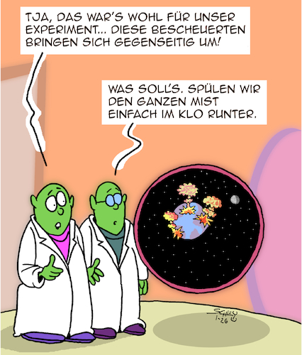 Experiment gescheitert