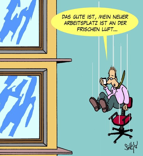 Cartoon: Fische Luft (medium) by Karsten Schley tagged arbeit,arbeitgeber,arbeitnehmer,arbeitsplätze,karriere,luft,klima,arbeitsklima,gesellschaft,wirtschaft,business,arbeit,arbeitgeber,arbeitnehmer,arbeitsplätze,karriere,luft,klima,arbeitsklima,gesellschaft,wirtschaft,business