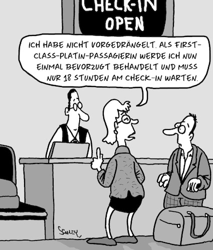 Cartoon: Gute Reise! (medium) by Karsten Schley tagged fliegen,reisen,urlaub,flughäfen,fluggesellschaften,passagiere,flughafenchaos,personalnot,lohndumping,arbeitsbedingungen,streiks,profite,gesellschaft,politik,fliegen,reisen,urlaub,flughäfen,fluggesellschaften,passagiere,flughafenchaos,personalnot,lohndumping,arbeitsbedingungen,streiks,profite,gesellschaft,politik