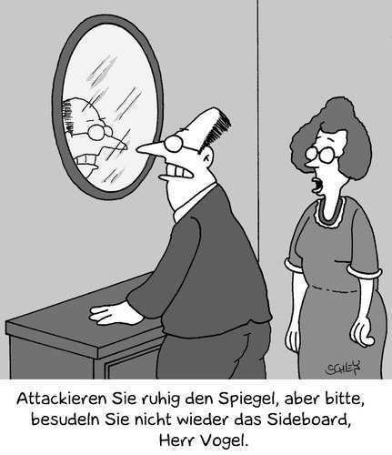 Cartoon: Herr Vogel (medium) by Karsten Schley tagged gesellschaft,psychologie,natur,frauen,männer,tiere,tiere,männer,frauen,psychologie,gesellschaft,natur