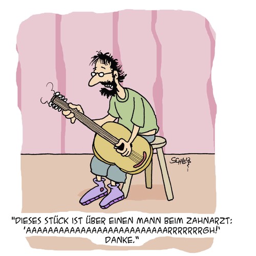 Cartoon: In Concert (medium) by Karsten Schley tagged musik,musiker,songwriter,songs,unterhaltung,liedermacher,zahnärzte,medizin,musik,musiker,songwriter,songs,unterhaltung,liedermacher,zahnärzte,medizin