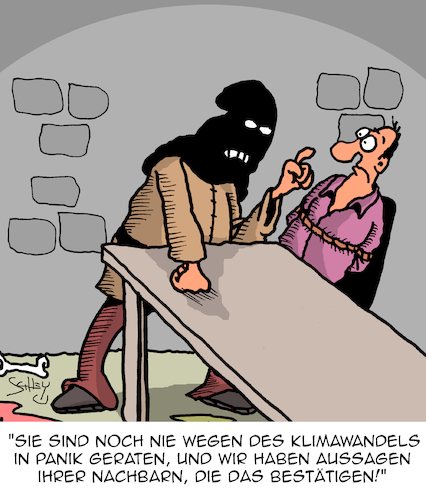 Cartoon: Inquisition (medium) by Karsten Schley tagged meinung,medien,klima,panik,religion,hysterie,politik,gesellschaft,meinung,medien,klima,panik,religion,hysterie,politik,gesellschaft