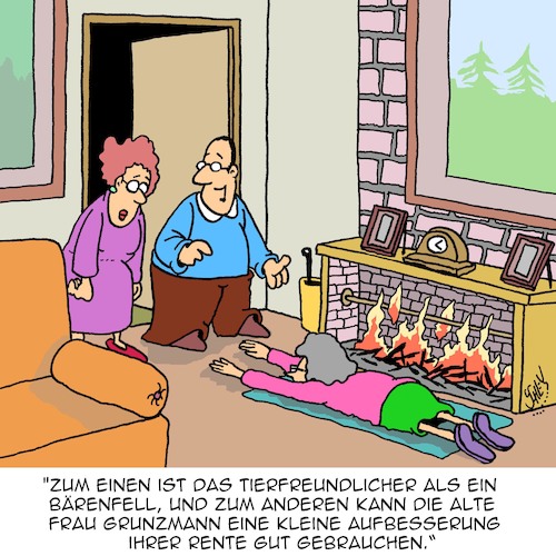 Cartoon: Kleine Rente (medium) by Karsten Schley tagged rente,pensionen,nebenjobs,einkommen,umweltschutz,tierschutz,ethik,nachbarschaft,wohnen,soziales,gesellschaft,alter,deutschland,europa,rente,pensionen,nebenjobs,einkommen,umweltschutz,tierschutz,ethik,nachbarschaft,wohnen,soziales,gesellschaft,alter,deutschland,europa