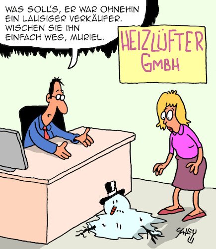 Cartoon: Lausig (medium) by Karsten Schley tagged wirtschaft,sales,verkäufer,arbeit,arbeitgeber,arbeitnehmer,umsätze,performance,erfolg,karriere,wirtschaft,sales,verkäufer,arbeit,arbeitgeber,arbeitnehmer,umsätze,performance,erfolg,karriere