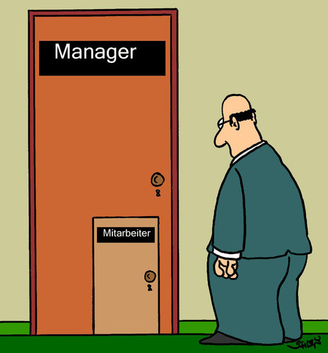 Cartoon: Manager (medium) by Karsten Schley tagged wirtschaft,business,arbeitnehmer,arbeitgeber,geld,gesellschaft,wirtschaft,business,arbeitnehmer,arbeitgeber,geld,gesellschaft