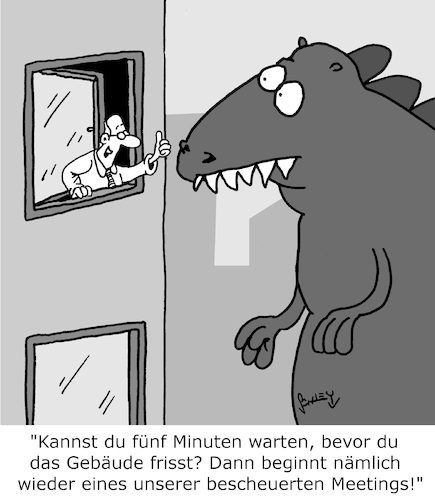 Cartoon: Meeting (medium) by Karsten Schley tagged meetings,filme,monsterfilme,spezialeffekte,unterhaltung,kino,tv,medien,godzilla,business,wirtschaft,arbeit,büro,gesellschaft,meetings,filme,monsterfilme,spezialeffekte,unterhaltung,kino,tv,medien,godzilla,business,wirtschaft,arbeit,büro,gesellschaft