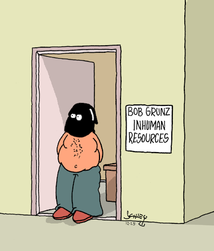 Cartoon: Personalabteilung (medium) by Karsten Schley tagged personalabteilung,arbeitgeber,arbeitnehmer,wirtschaft,business,mitarbeitende,arbeit,arbeitsbedingungen,gesellschaft,personalabteilung,arbeitgeber,arbeitnehmer,wirtschaft,business,mitarbeitende,arbeit,arbeitsbedingungen,gesellschaft