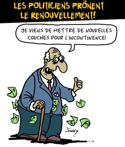 Cartoon: Renouvellement ! (medium) by Karsten Schley tagged politique,politiciens,elections,renouvellement,electeurs,parties,medias,societe,politique,politiciens,elections,renouvellement,electeurs,parties,medias,societe