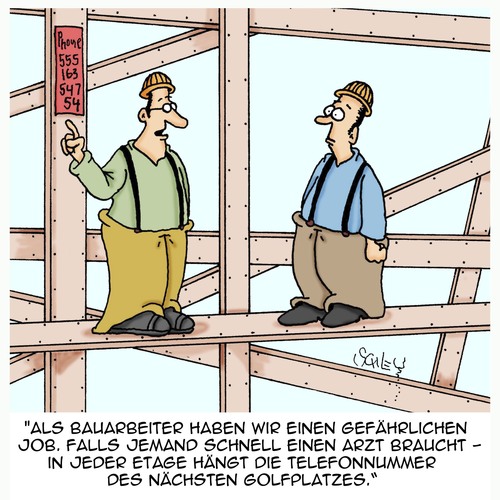 Cartoon: SCHNELL! EINEN ARZT!! (medium) by Karsten Schley tagged arbeit,bauarbeiter,arbeitssicherheit,arbeitgeber,arbeitnehmer,bau,arbeit,bauarbeiter,arbeitssicherheit,arbeitgeber,arbeitnehmer,bau