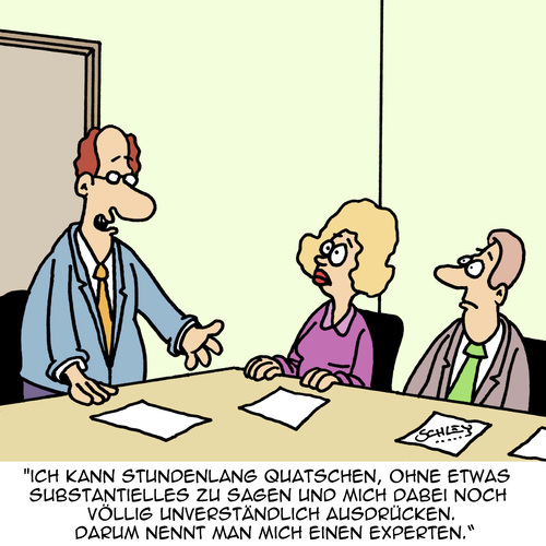 Cartoon: SO geht Experte! (medium) by Karsten Schley tagged business,wirtschaft,fachleute,experten,arbeit,arbeitgeber,arbeitnehmer,lösungen,business,wirtschaft,fachleute,experten,arbeit,arbeitgeber,arbeitnehmer,lösungen