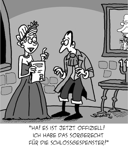 Cartoon: Sorgerecht (medium) by Karsten Schley tagged beziehungen,ehe,trennung,scheidung,sorgerecht,gesetze,männer,frauen,liebe,justiz,gesellschaft,beziehungen,ehe,trennung,scheidung,sorgerecht,gesetze,männer,frauen,liebe,justiz,gesellschaft