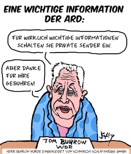 Cartoon: Super ARD! (medium) by Karsten Schley tagged öffentlichrechtlich,medien,ard,wdr,zdf,berichterstattung,flutkatastrophe,gez,gebühren,aktualität,gesellschaft,informationen,deutschland,öffentlichrechtlich,medien,ard,wdr,zdf,berichterstattung,flutkatastrophe,gez,gebühren,aktualität,gesellschaft,informationen,deutschland