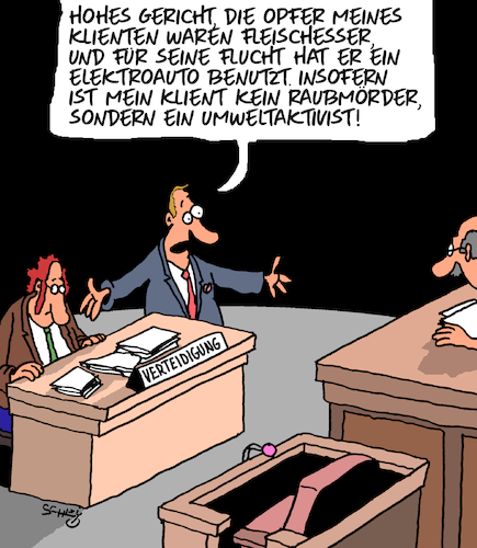 Cartoon: Umweltaktivisten (medium) by Karsten Schley tagged kriminalität,umwelt,umweltschutz,umweltaktivisten,natur,angeklagte,rechtsanwälte,gesetze,justiz,gerichte,politik,medien,gesellschaft,kriminalität,umwelt,umweltschutz,umweltaktivisten,natur,angeklagte,rechtsanwälte,gesetze,justiz,gerichte,politik,medien,gesellschaft